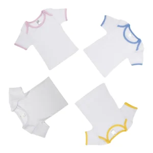 Baby Short Sleeve Tees Rompers Organic Cotton