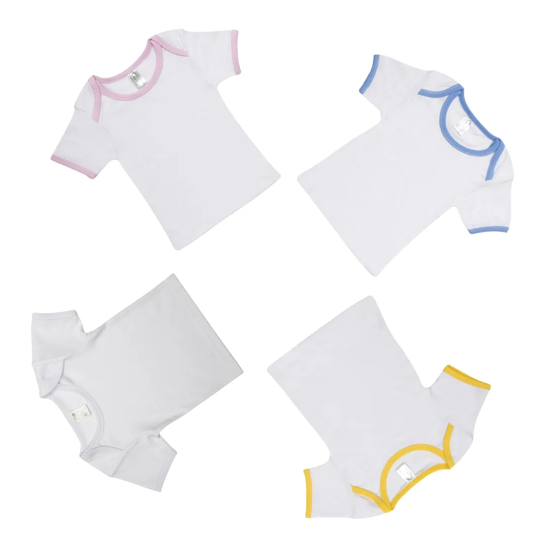 Baby Short Sleeve Tees Rompers Organic Cotton