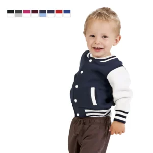 Baby Stripe Varsity Jackets