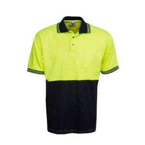 Breathable Hi Vis Polo Cooldry Short Sleeves
