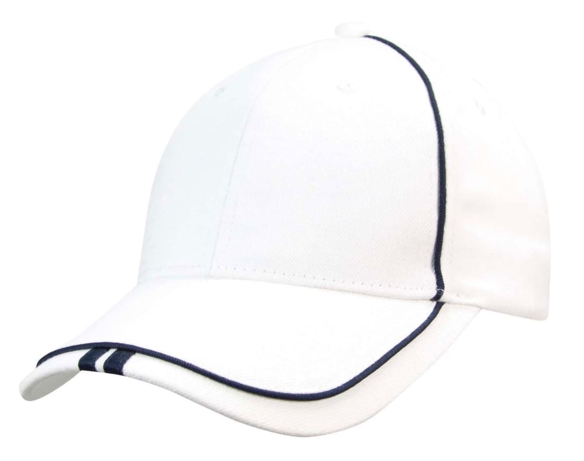 Cricket Style Logo Branded Caps