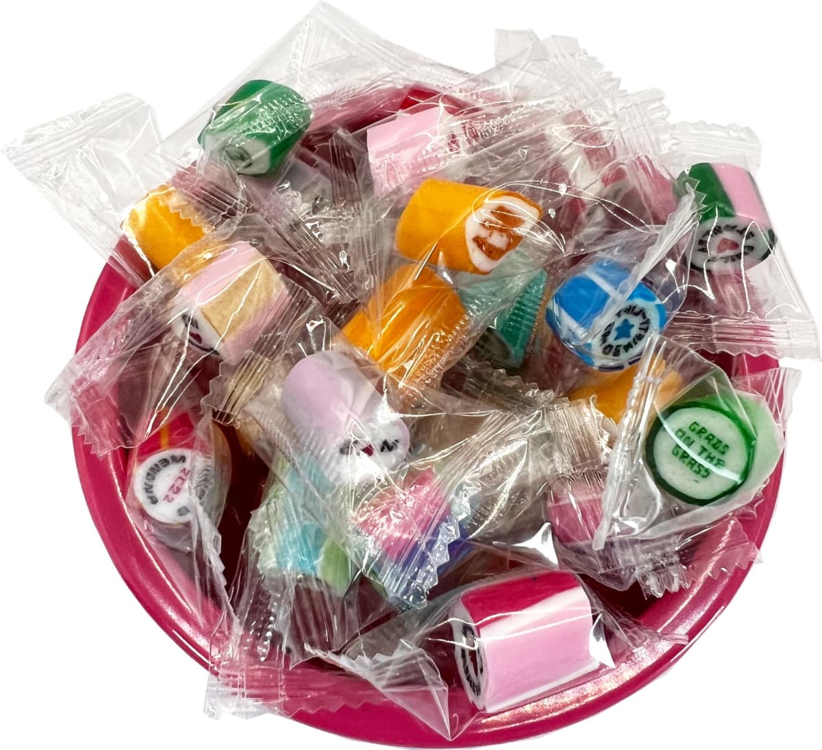 Individually Wrapped Personalised Rock Candies