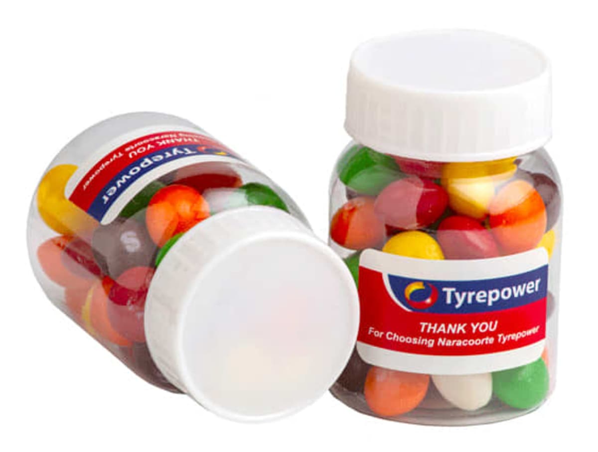 Mini Jar With 45G Skittles