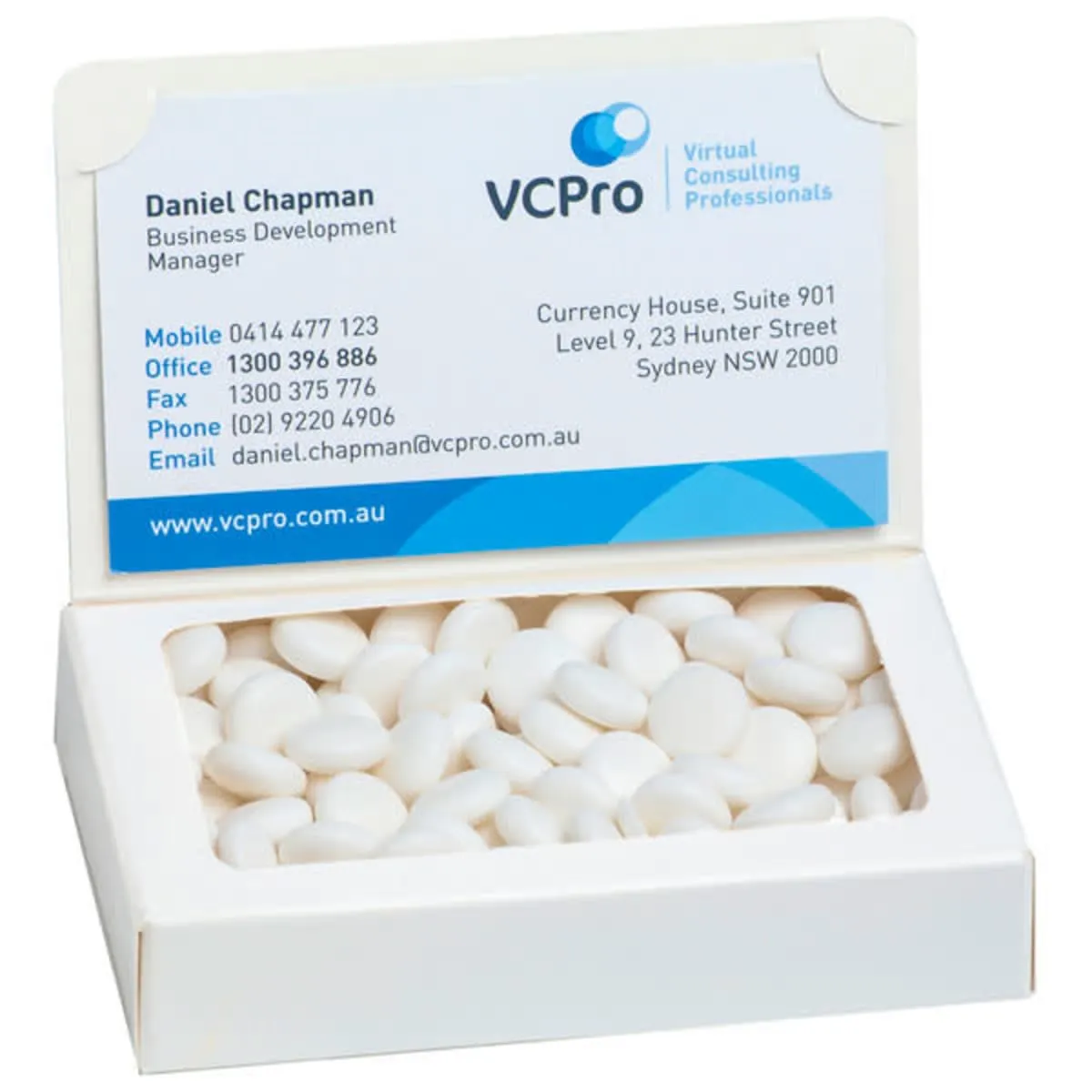 Mints & Business Card Combo