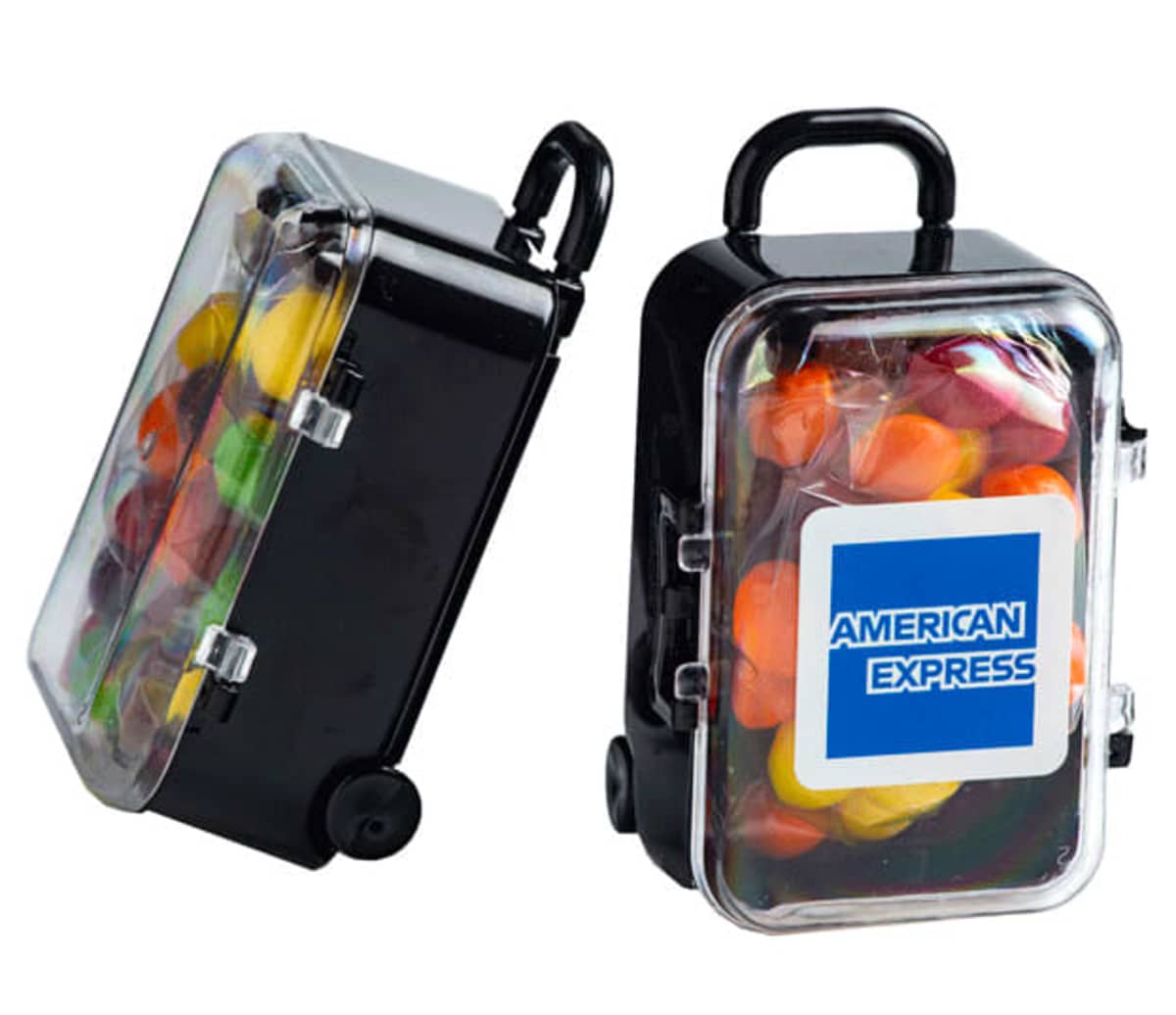 Clear Case With 50G Skittles