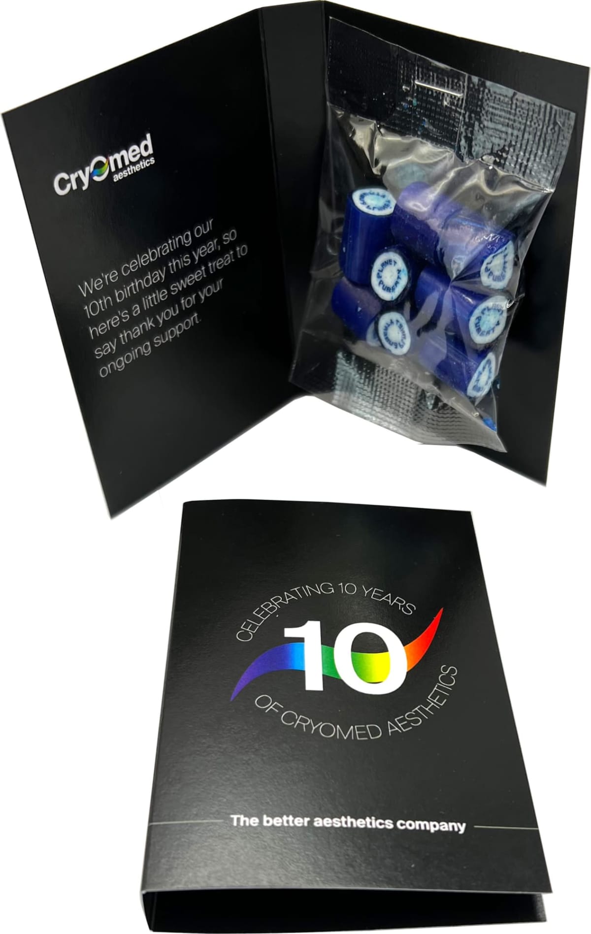 Sweet Treat Gift Card With 20G Rock Candies