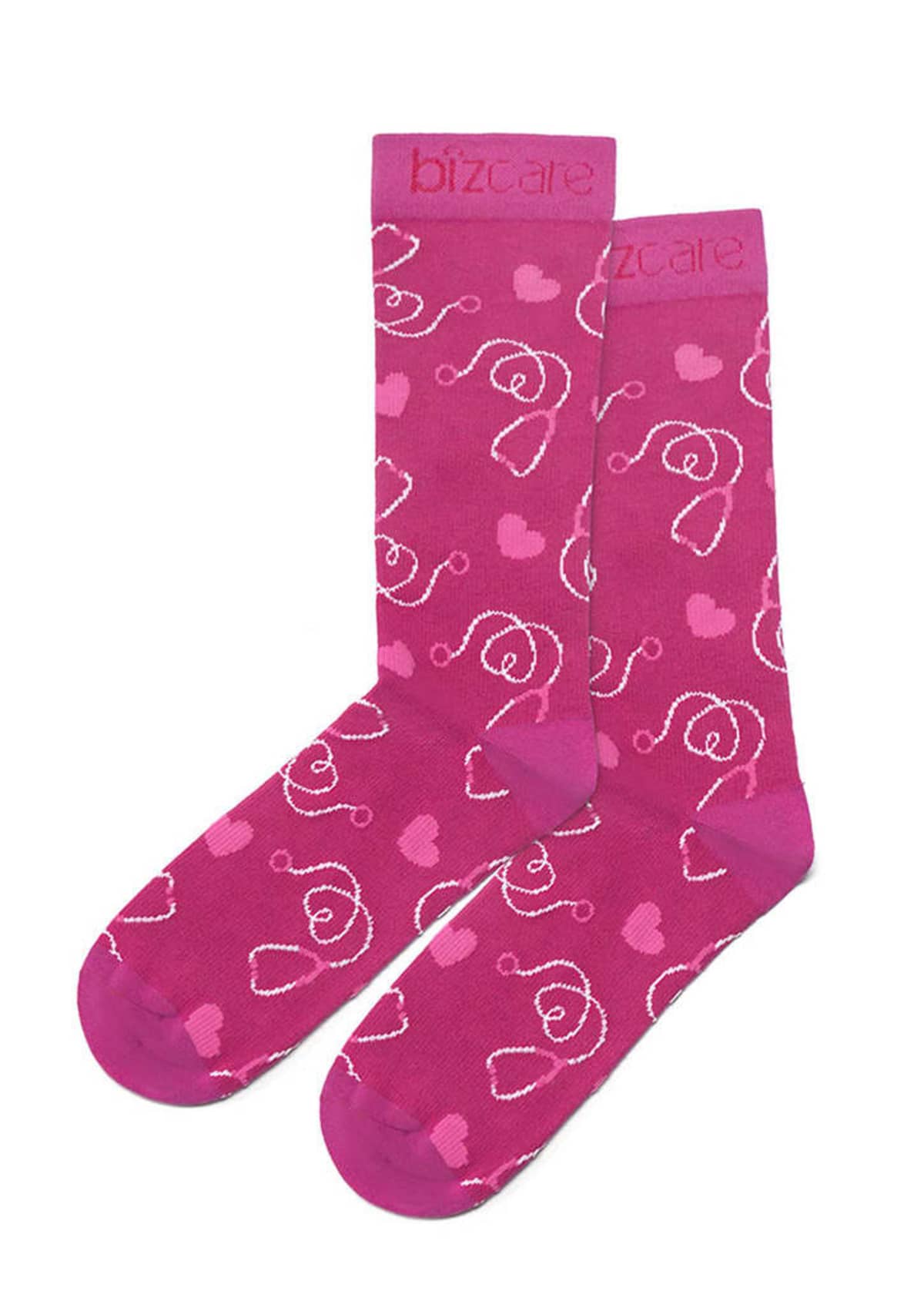 Happystride Unisex Pink Comfort Socks