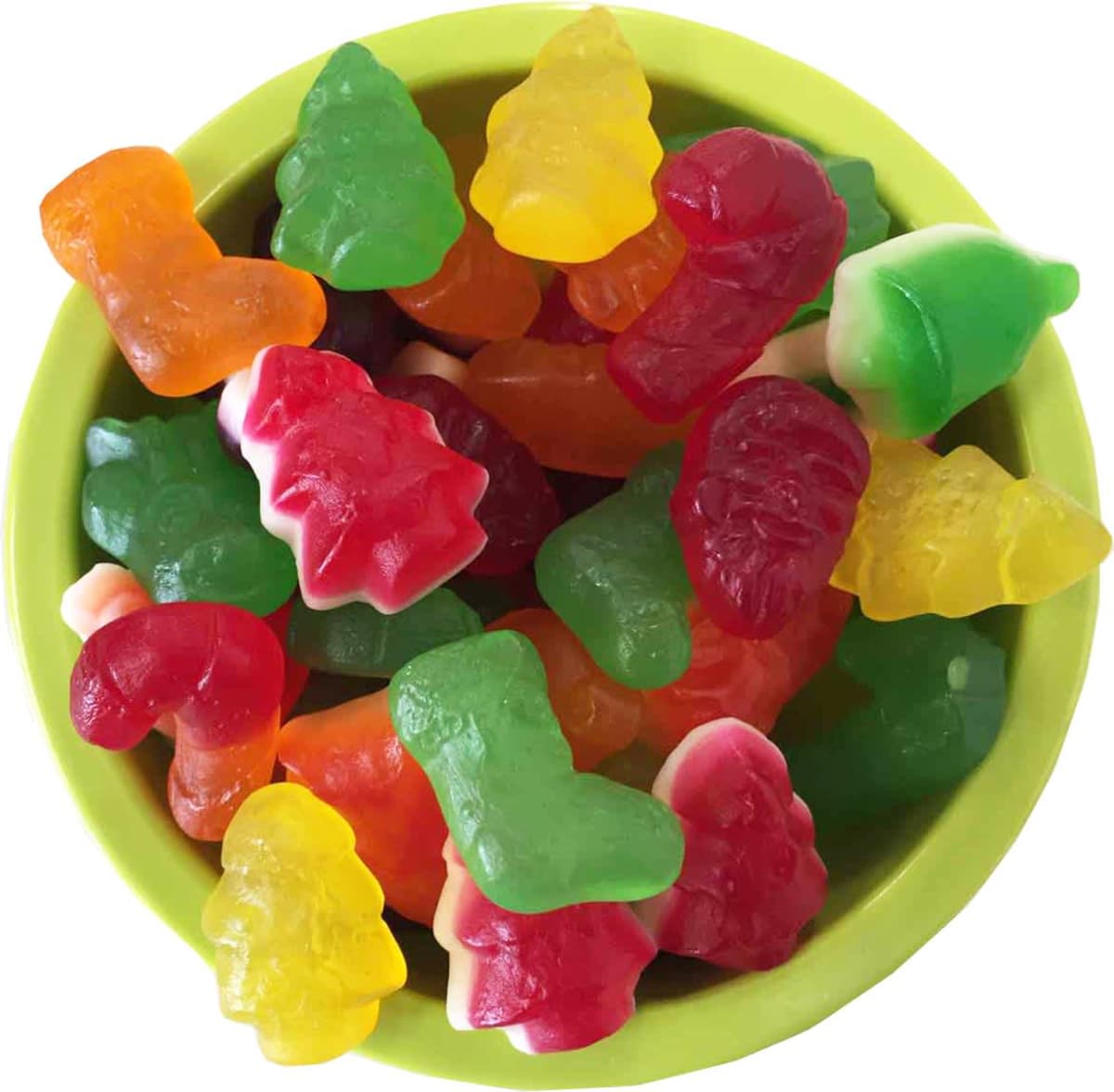Full Colour Sticker Christmas Mixed 25G Lollies