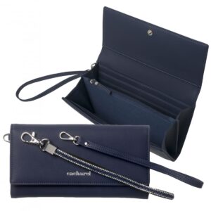Iris Navy Wallets