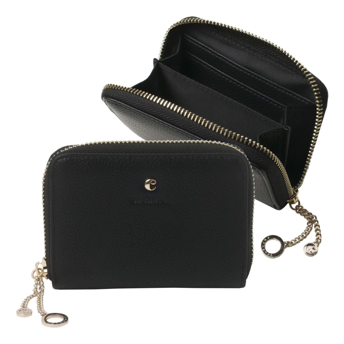 Cacharel Beaubourg Black Mini Wallets