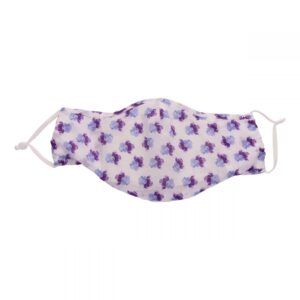 Hortense Bright Blue Flower Masks