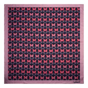 Butterfly Pontia Navy Scarves