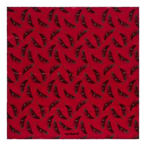 Victoire Cherry Silk Scarves