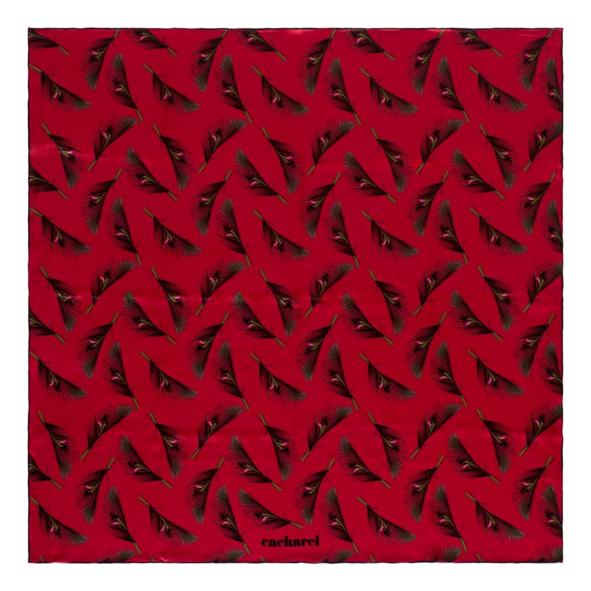 Victoire Cherry Silk Scarves