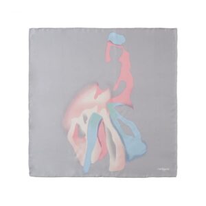 Cacharel Demoiselle Gris Silk Scarves