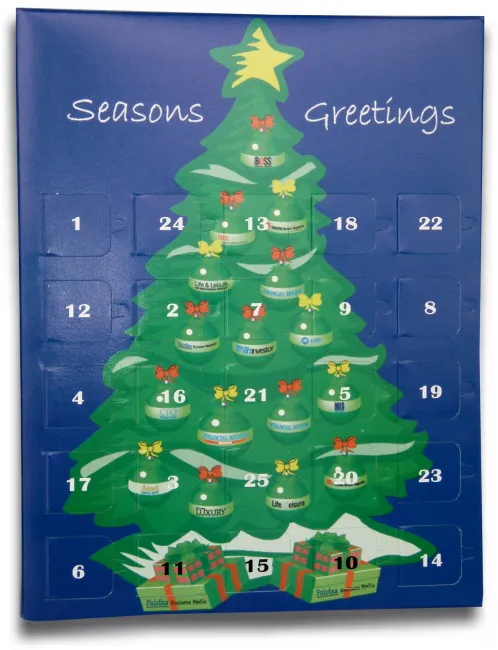 Christmas Countdown Chocolates
