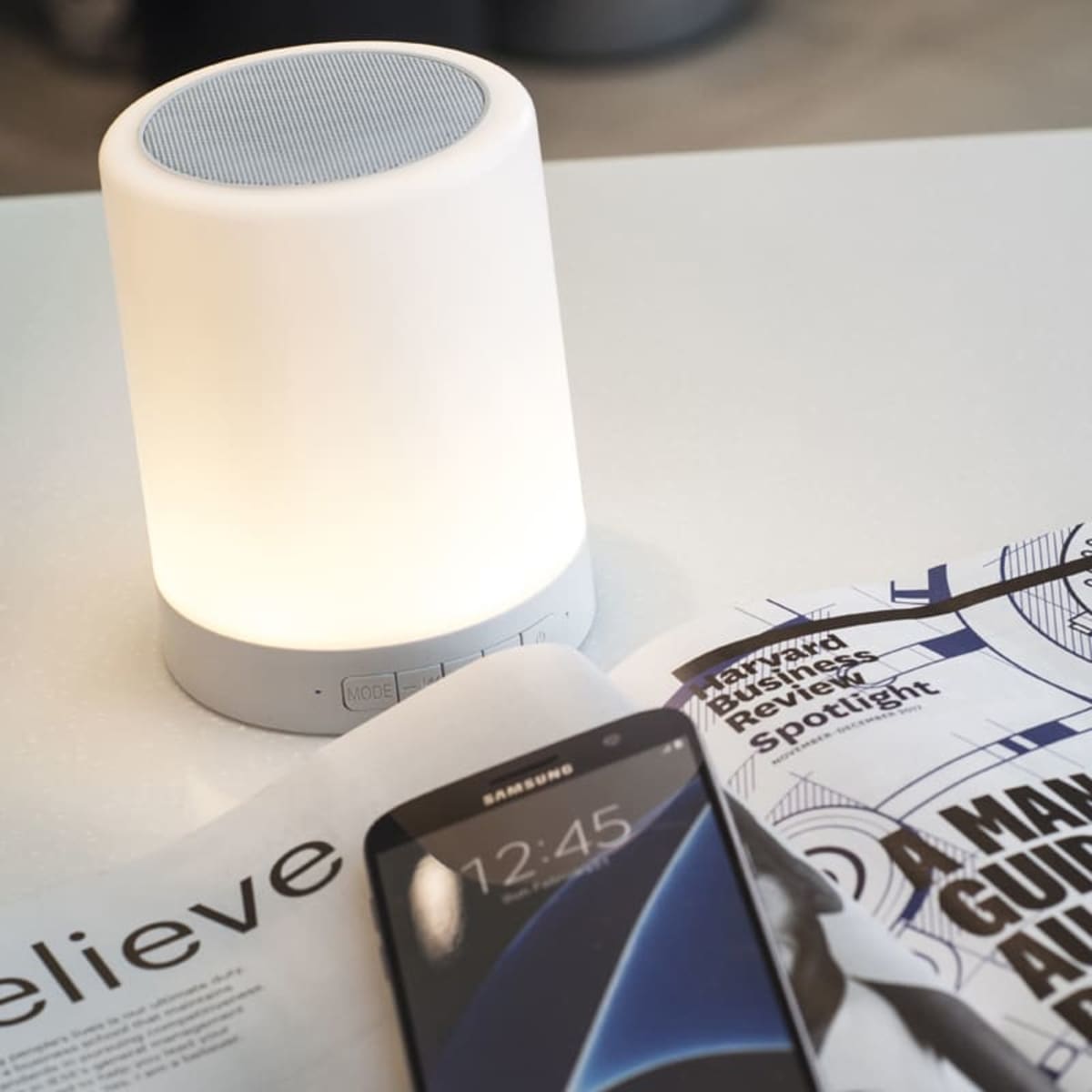 Aura Touch Led Bluetooth Speakers