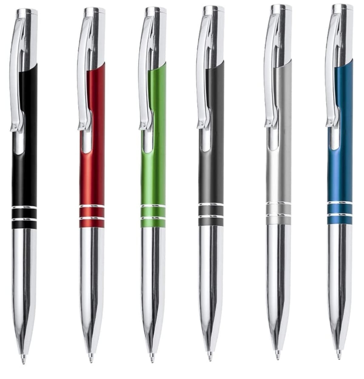 Two-Tone Aluminum Pens