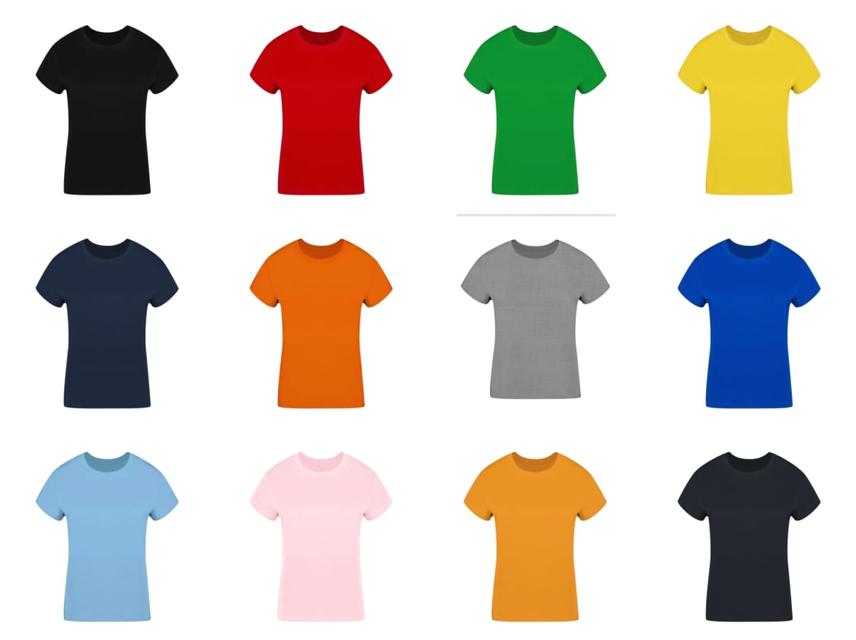Ring-Spun Cotton Womens T-Shirts