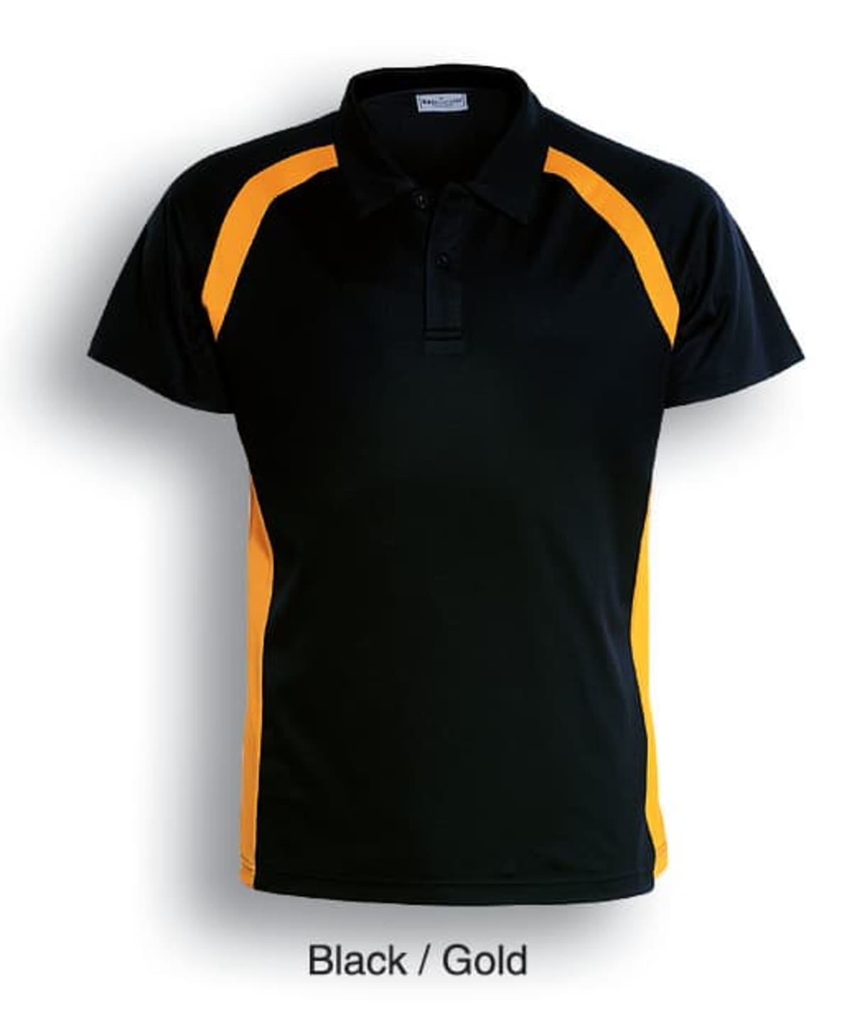 Short Sleeve Mens Contrast Polos