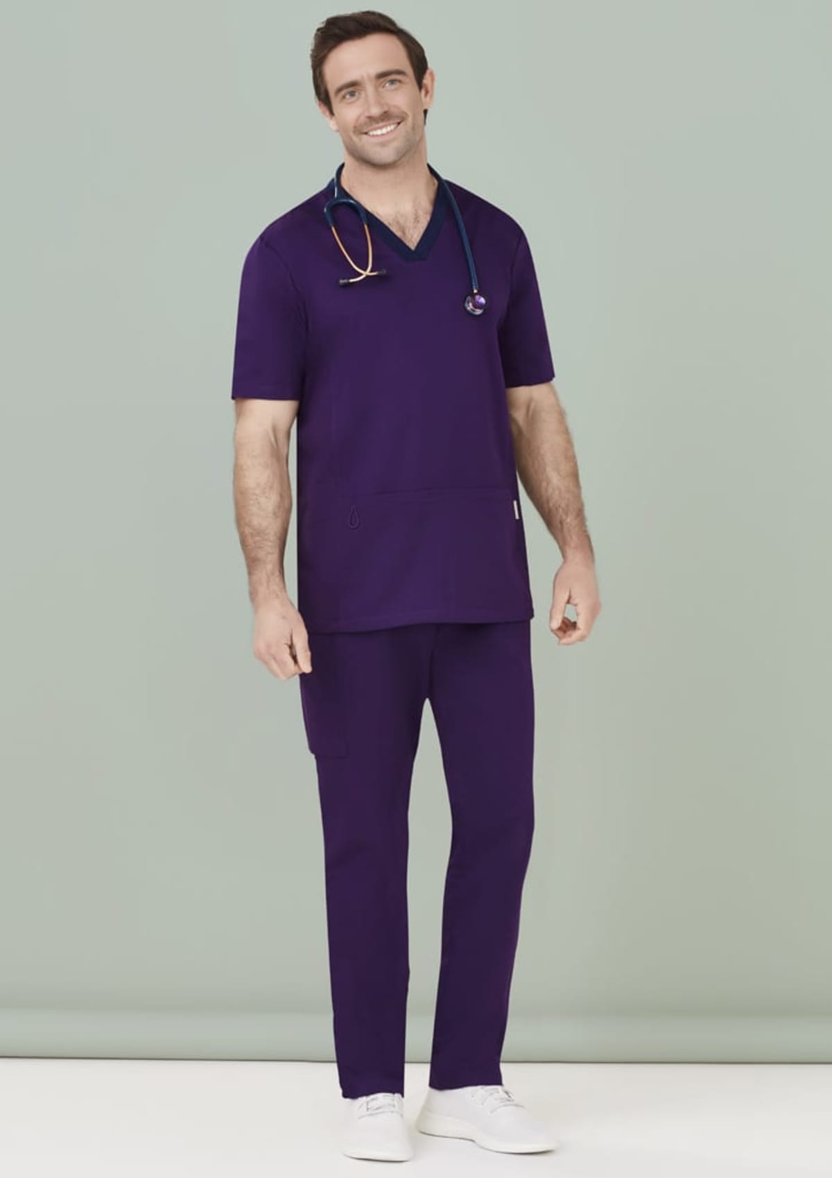 Maverick Men's Straight Leg Scrub Pants