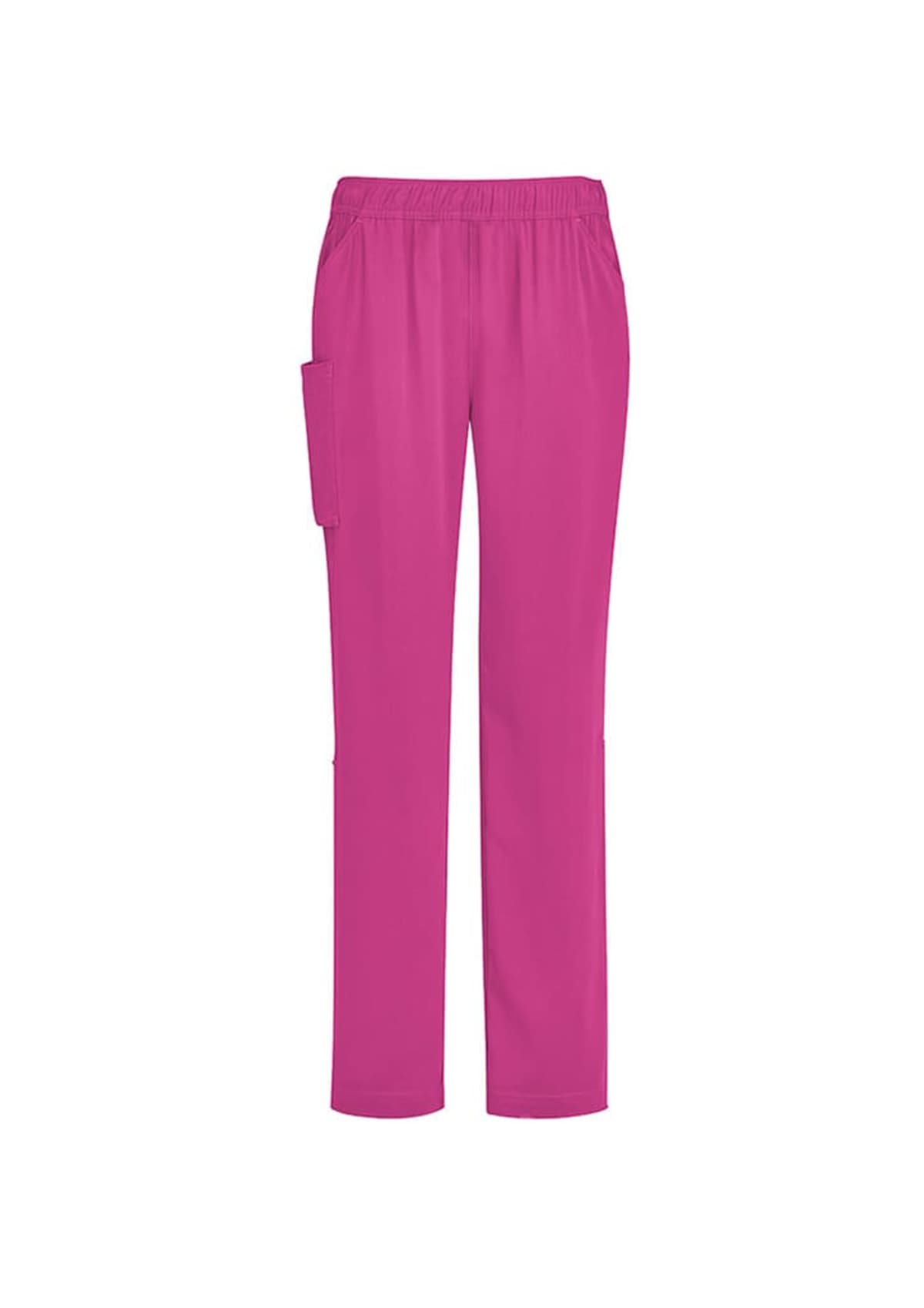Carevibe Unisex Pink V-Neck Scrub Pants