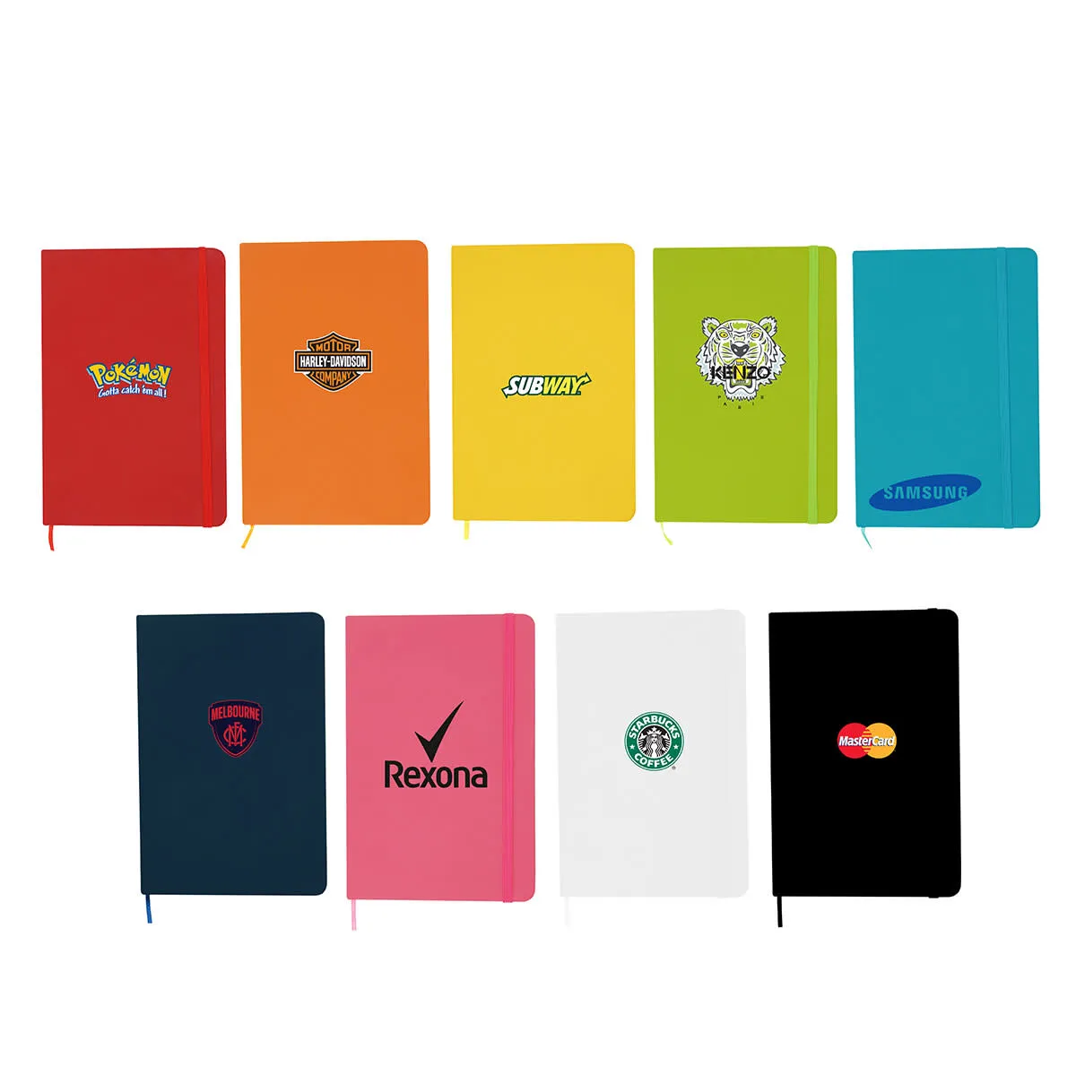 Polychroma A5 Notebook - rush
