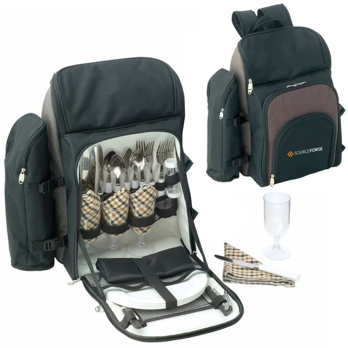 Staff Gifting Kimberley 4 Setting Picnic Bags - rush