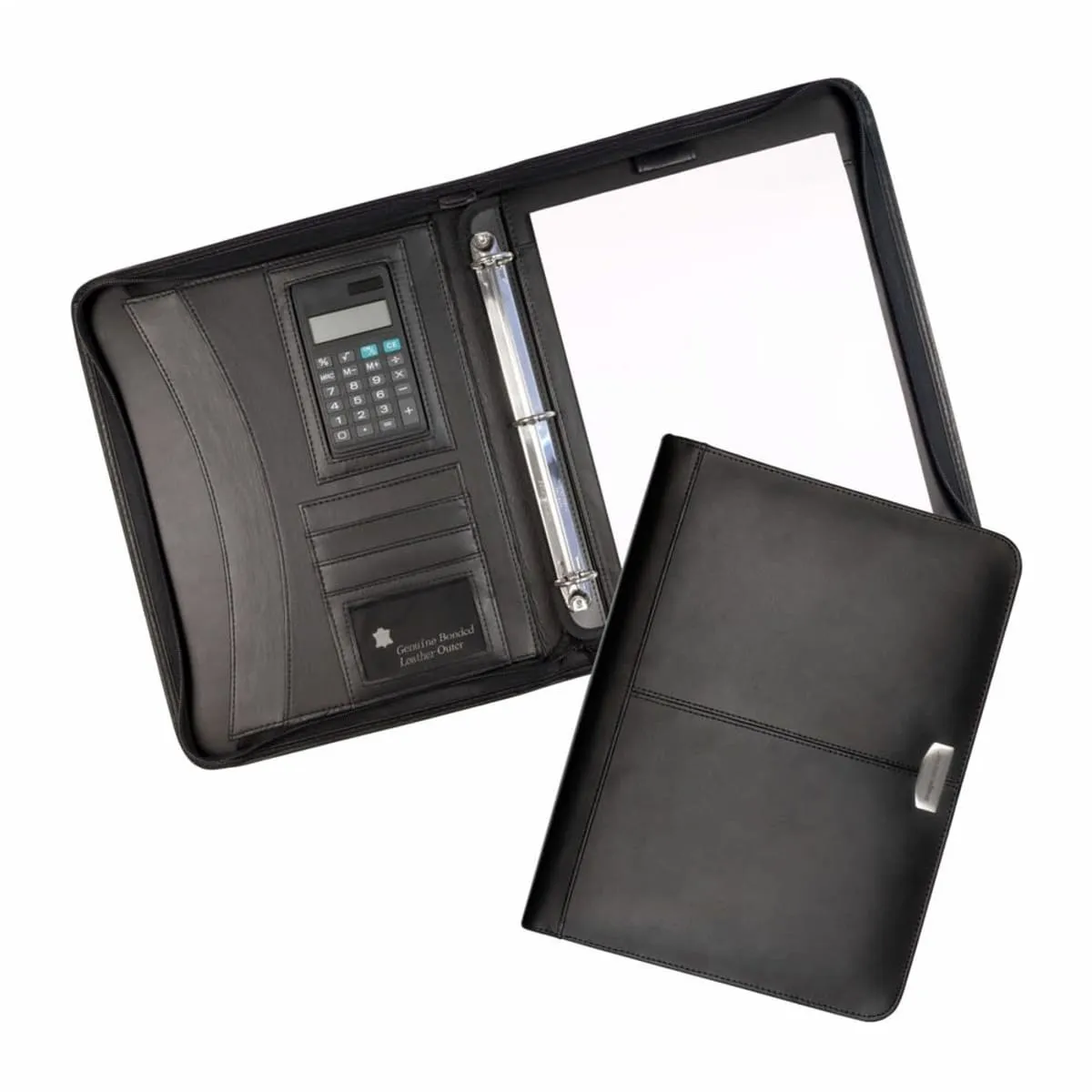 Essex Leather Zippered 3-Ring