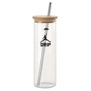 Vaness Glass Drink Bottle - rush