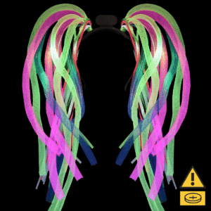 Light Up Dreadlock Headbands