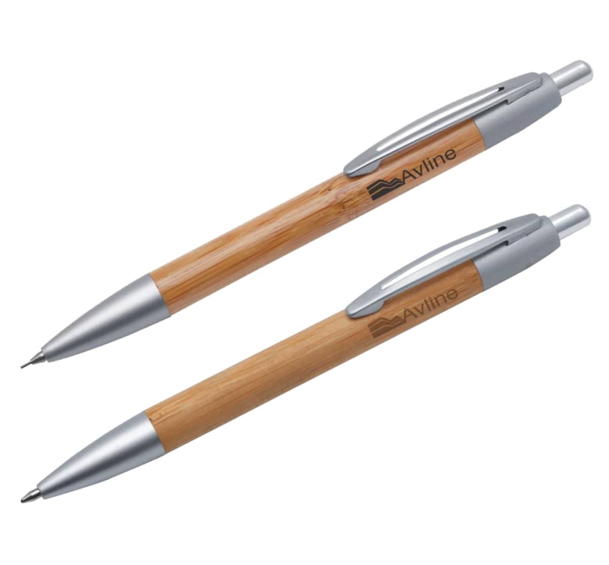 Cosmo Bamboo Pen & Pencil Sets