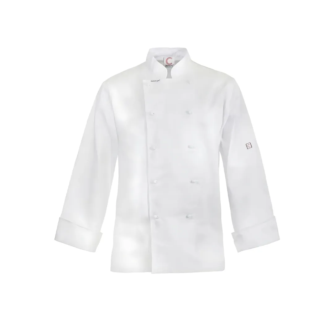 Dion Lightweight Chef Jackets Long Sleeve