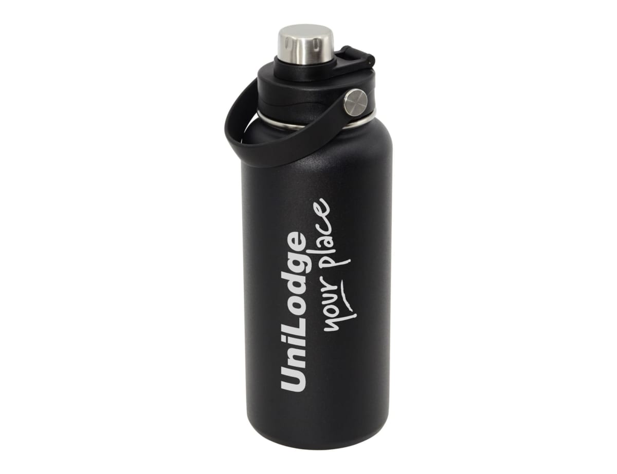 Leyte 1Lt Vacuum Bottle, Black