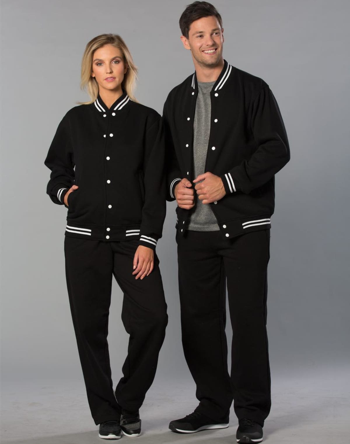 Mali Adult's Fleece Varsity Jackets