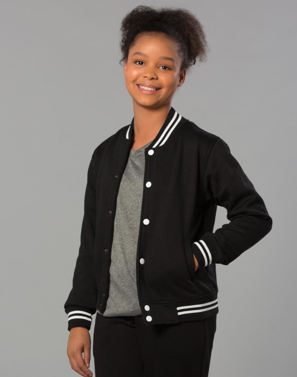 Mali Kid's Fleece Varsity Jackets