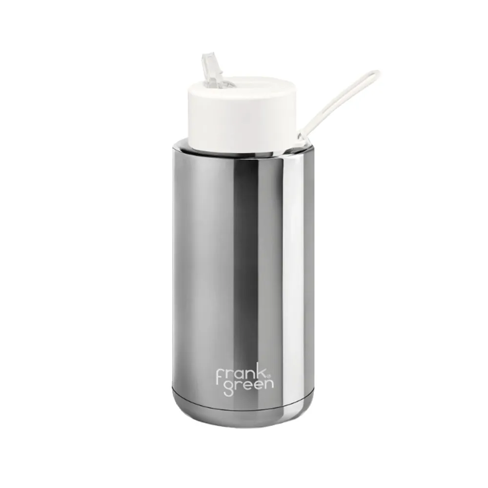 Frank Green 1L Chrome Ceramic Bottles