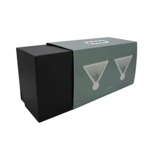 Doral Iridescent Martini Glasses - rush