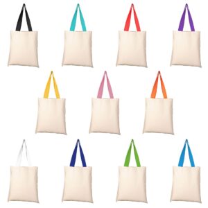 Totes With Colourful Handles