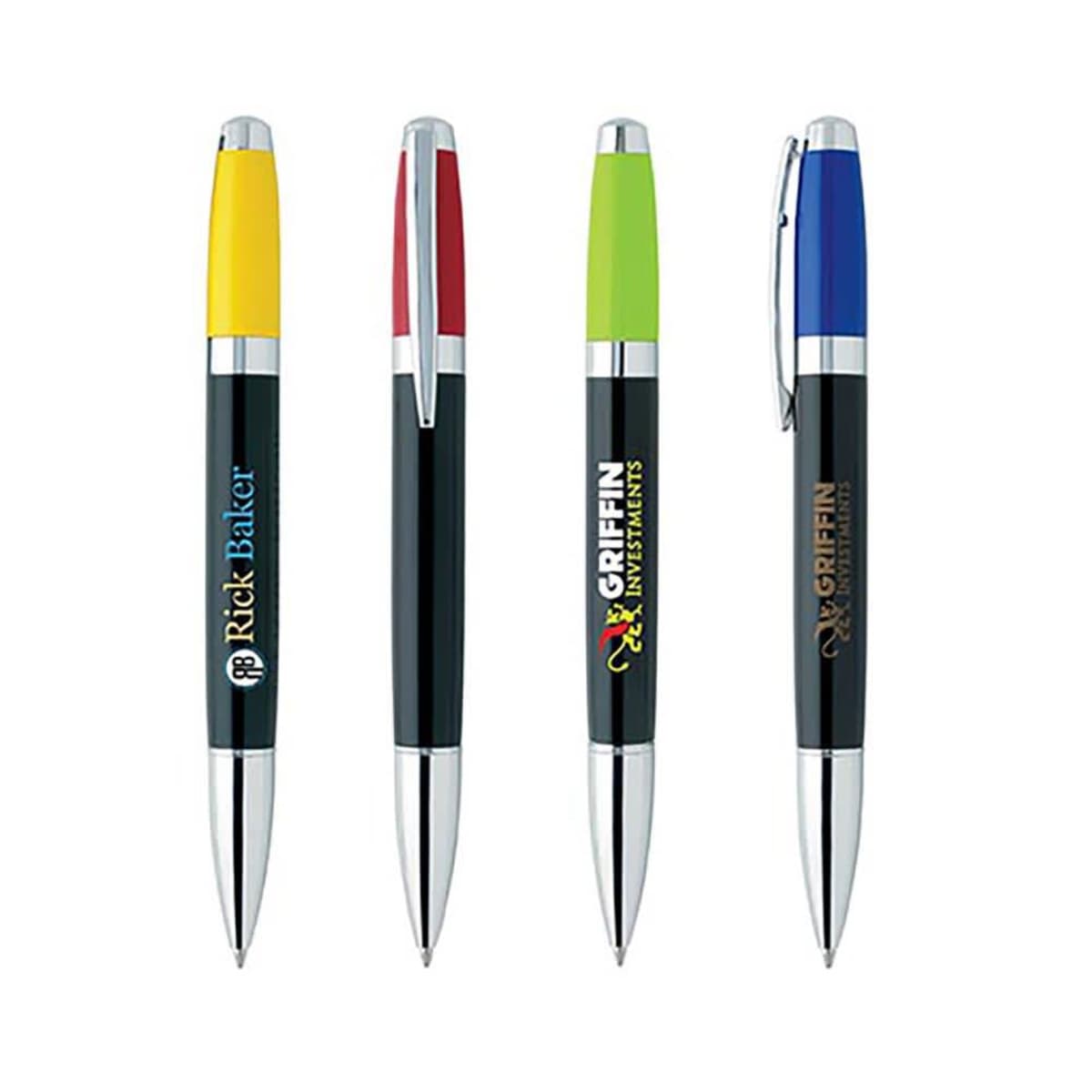 Classy Twist Black Ink Pens - rush