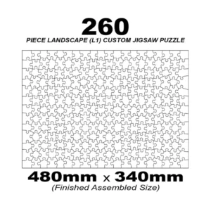 Grantham 260 Piece Landscape Jigsaw 480X340Mm