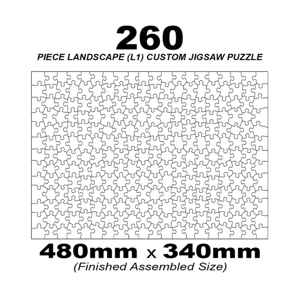 Grantham 260 Piece Landscape Jigsaw 480X340Mm