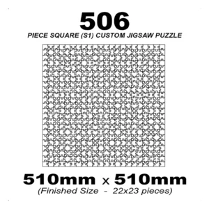 Grantham 506 Piece Square Jigsaws 510X510Mm