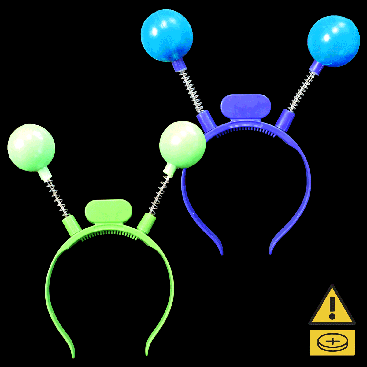 Ball Headband With Flashing Led