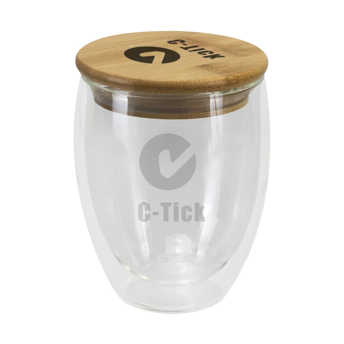 Liv Double Wall Glass Cups 350ml