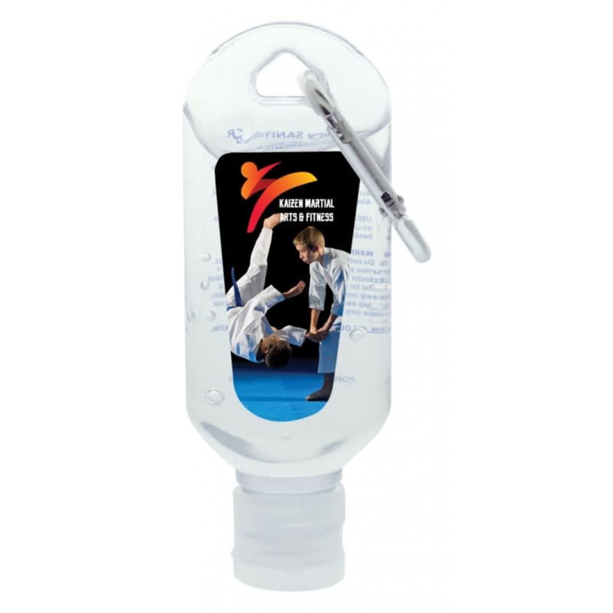 Hand Sanitiser Gel Carabiner 60ml - rush