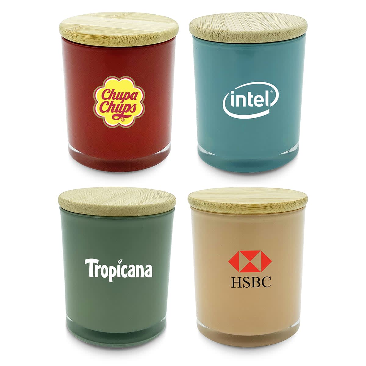Large Logo Gift Candles - rush