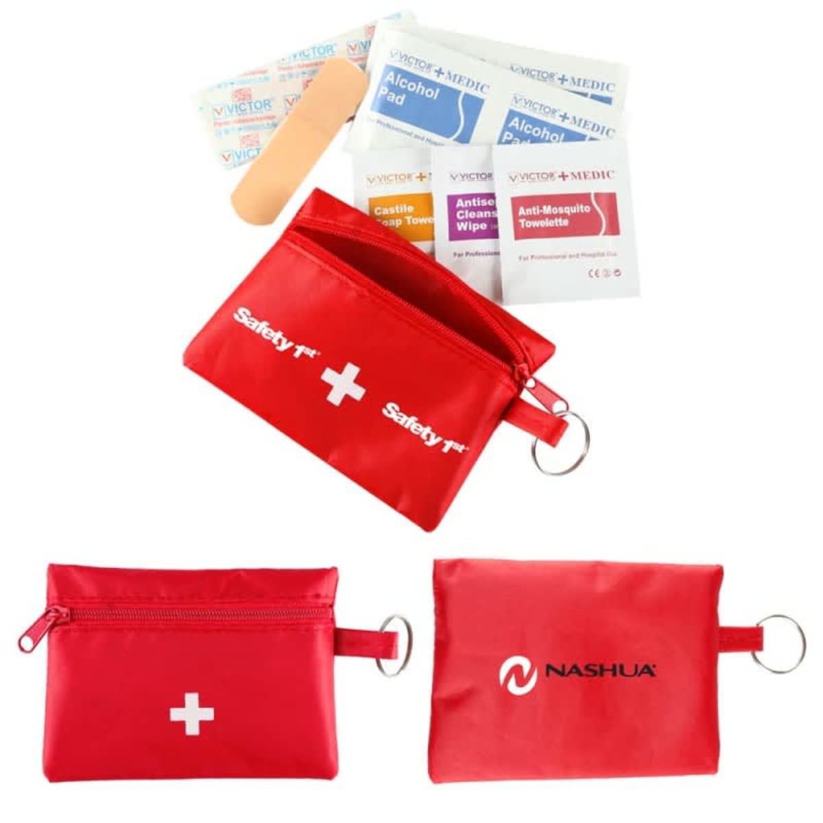 22 Piece First Aid Travel Kits - rush