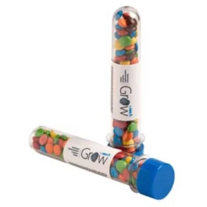 Test Tube With M&Ms