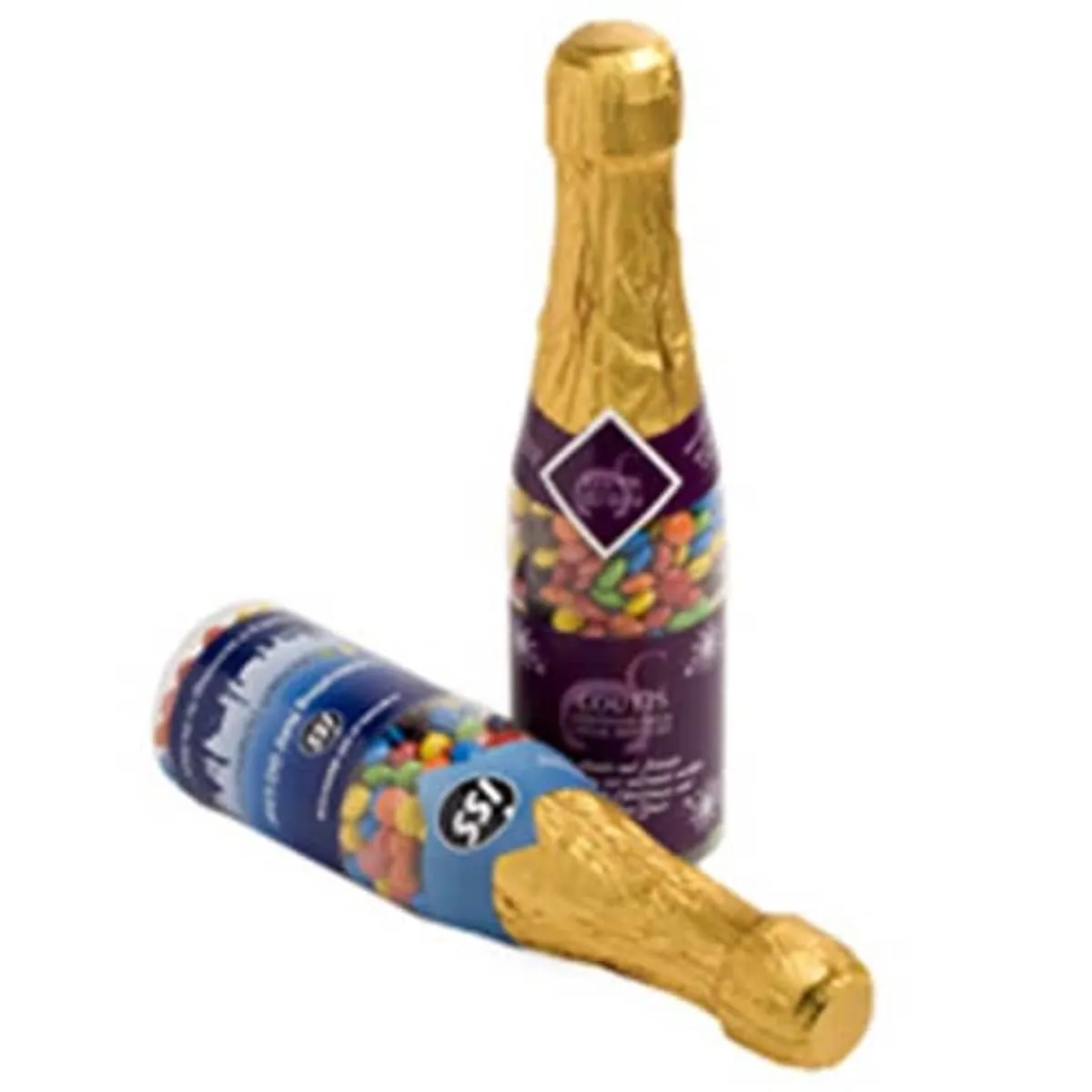 Candy Champagne Bottle Mini M&M